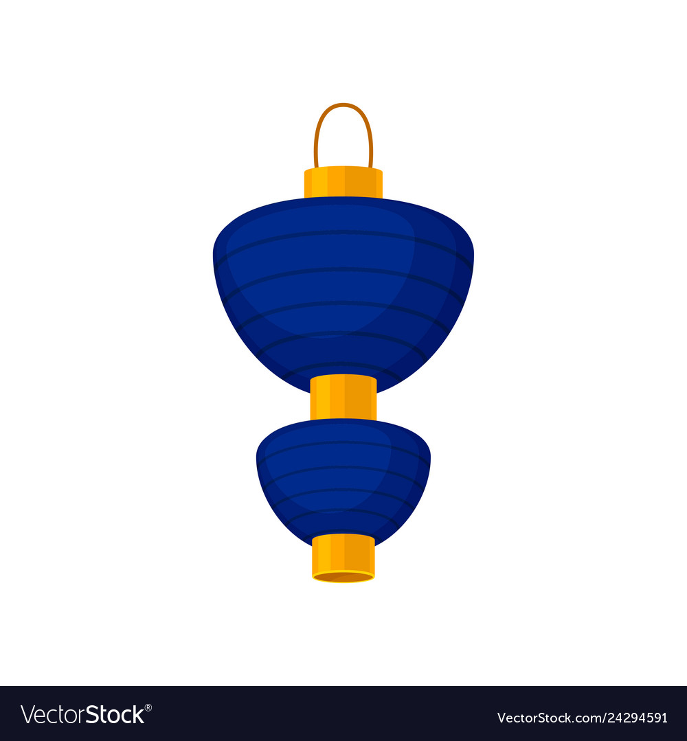 blue chinese lanterns