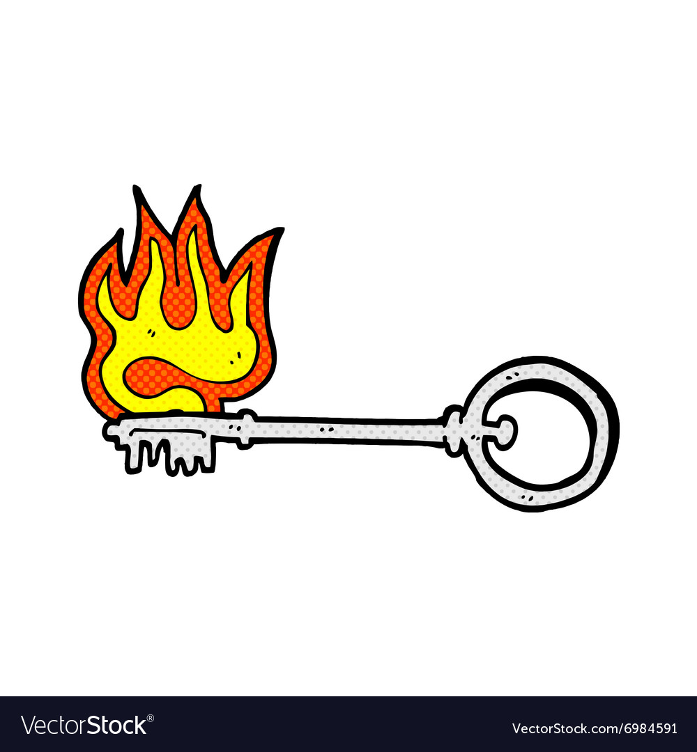 Comic cartoon hot key