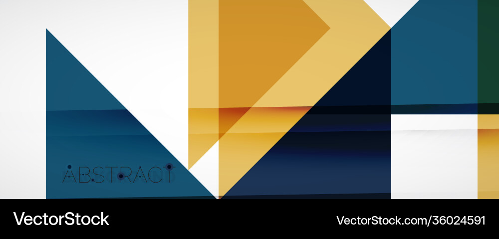 Set triangle geometric backgrounds Royalty Free Vector Image