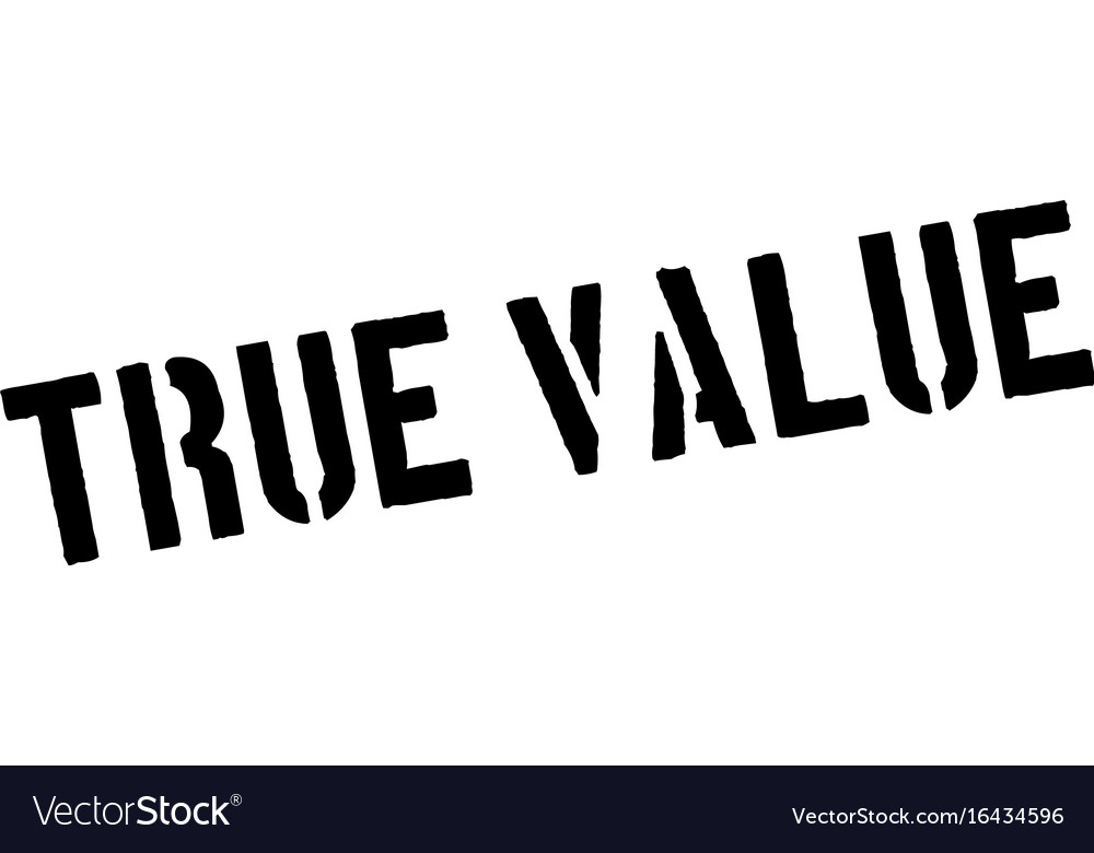 Value true. Value logo.