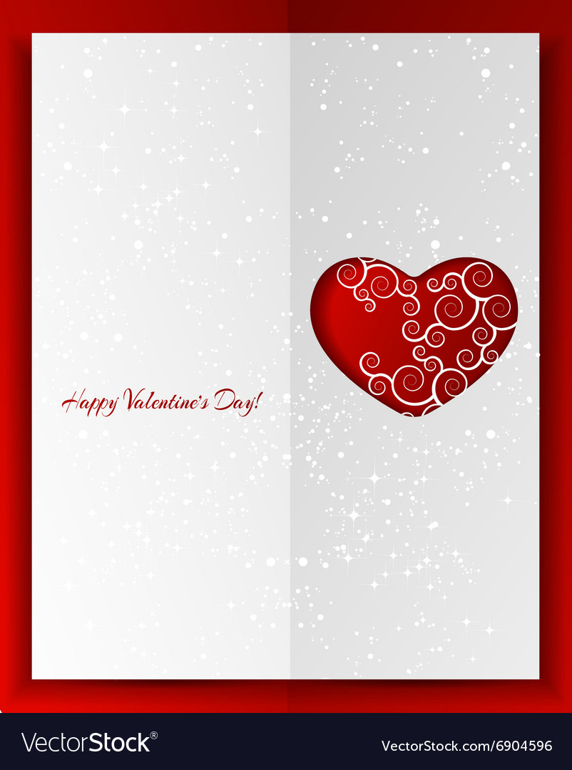 Valentinstag Vintage Schrift Hintergrund