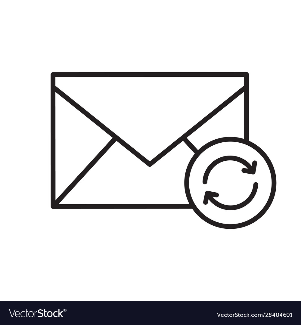 E-Mail lineare Symbol