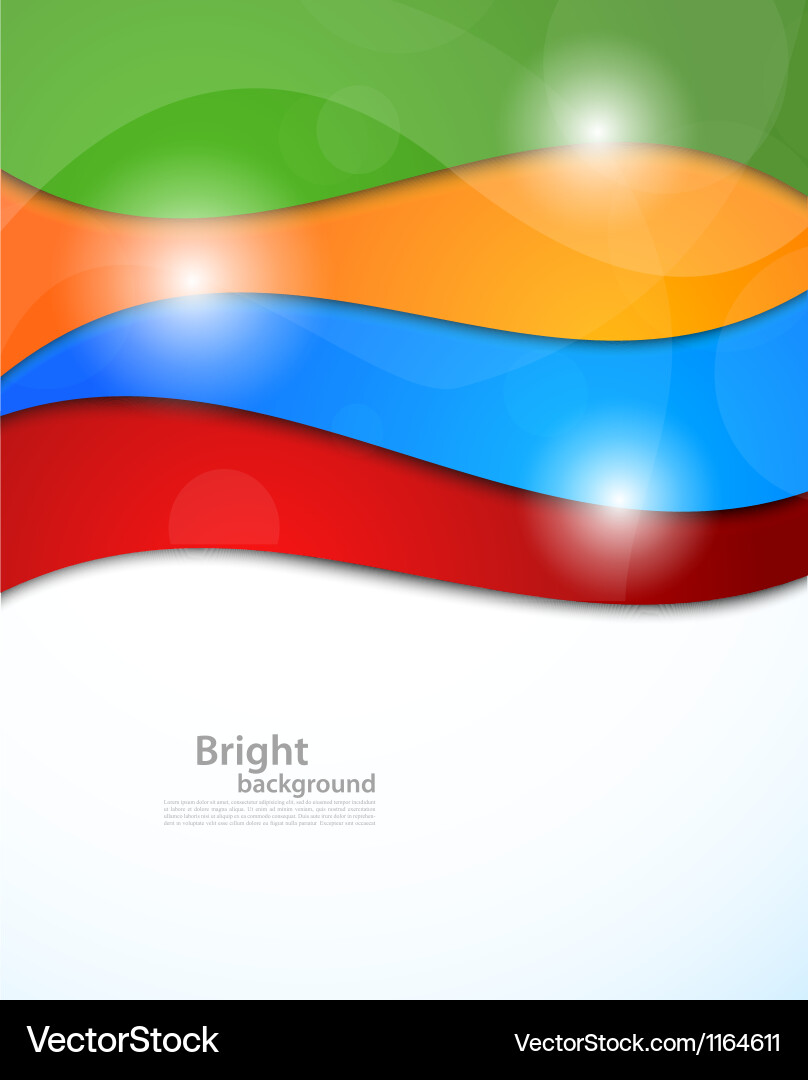 Abstract wavy background Royalty Free Vector Image