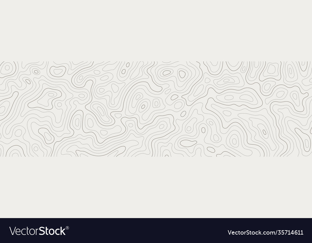 Topographic Map Patterns Topography Line Vector Image 7542