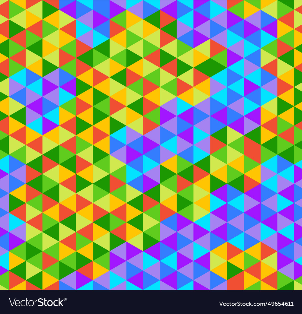 Trendy low poly seamless pattern