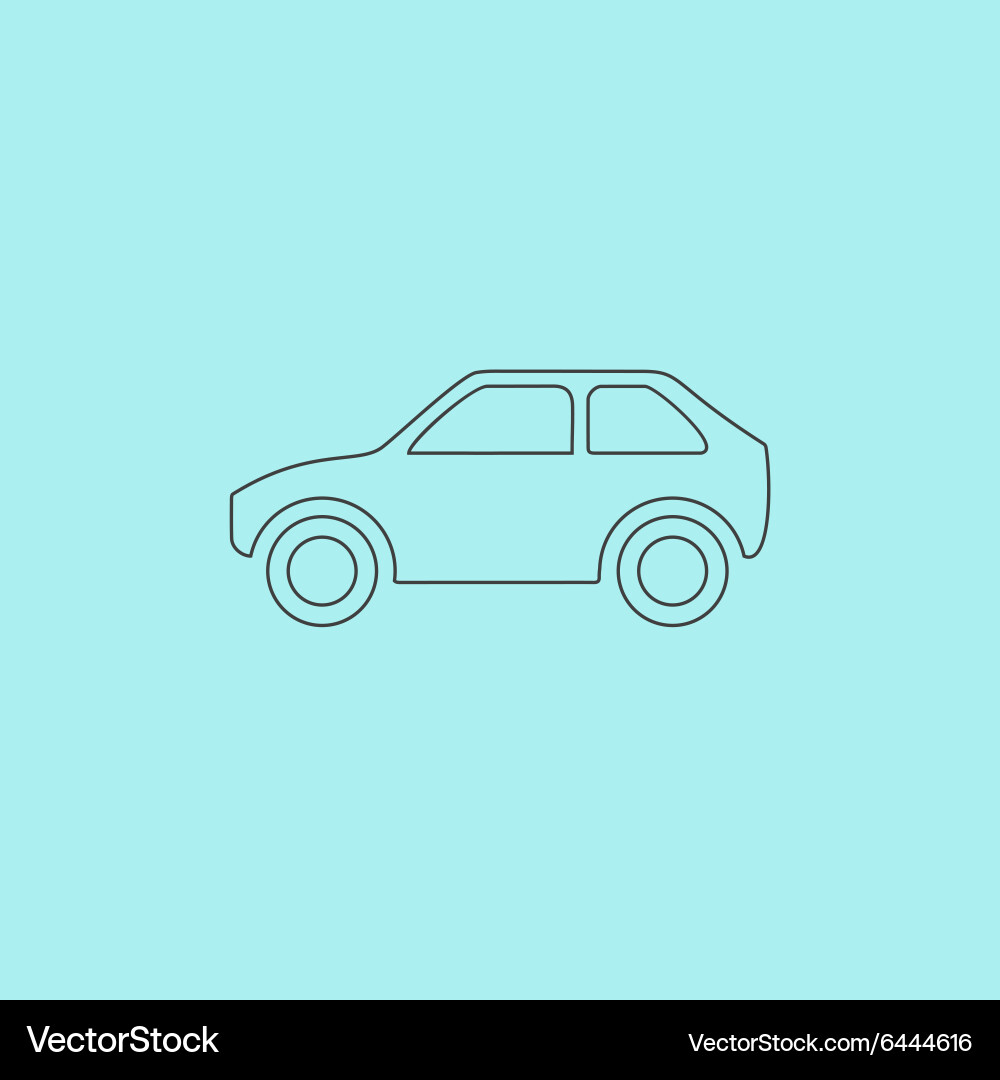 Car icon Royalty Free Vector Image - VectorStock
