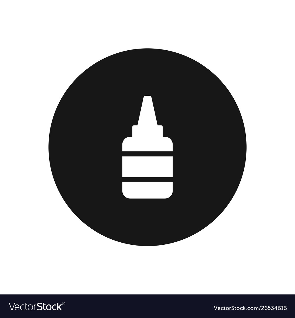 Glue icon simple sign for web site and mobile app vector image Glue icon simple sign for web site and mobile app
