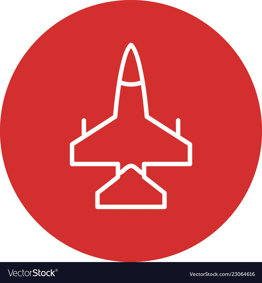 Jet icon Royalty Free Vector Image - VectorStock