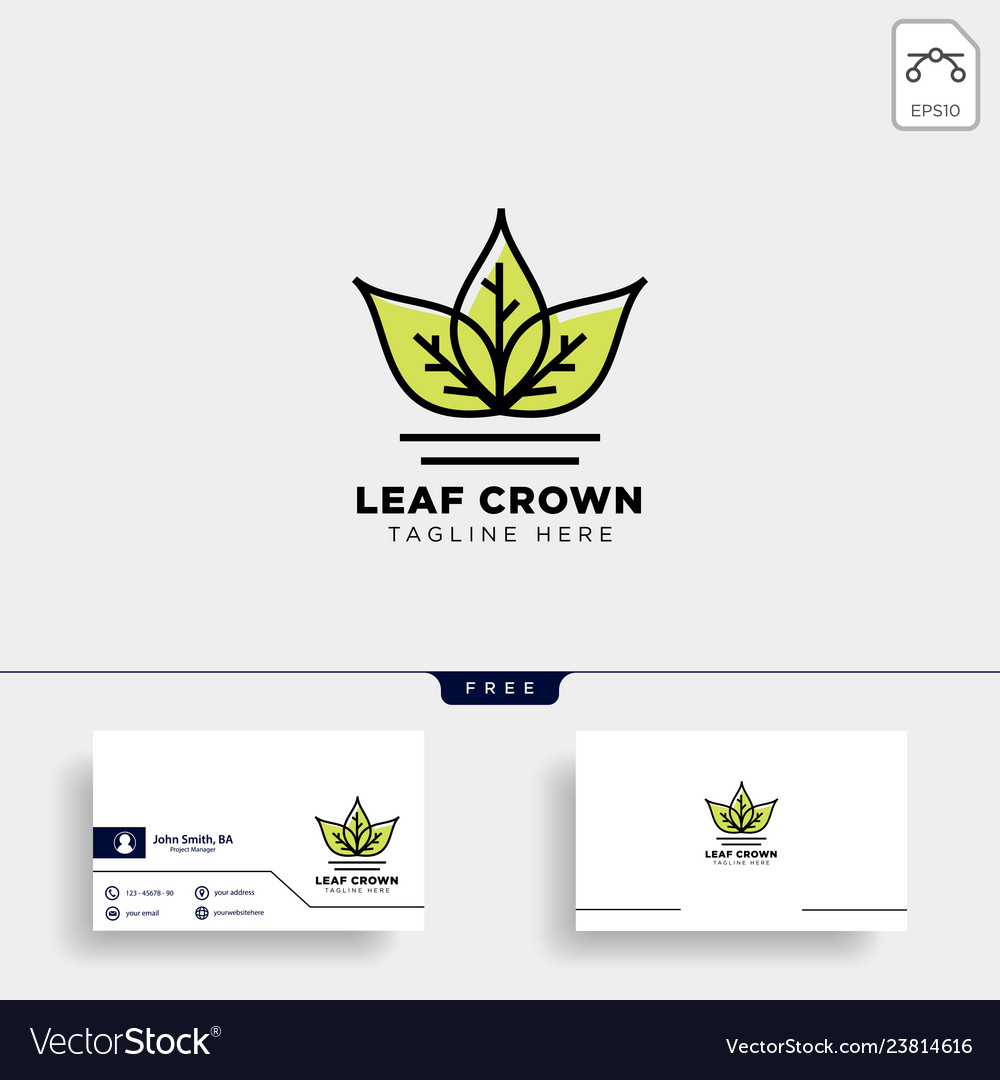 King or royal agriculture logo template