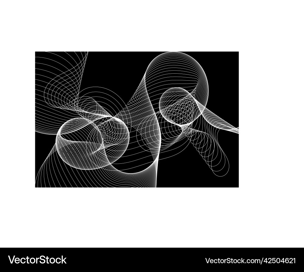 Abstract wave element for design digital Vector Image