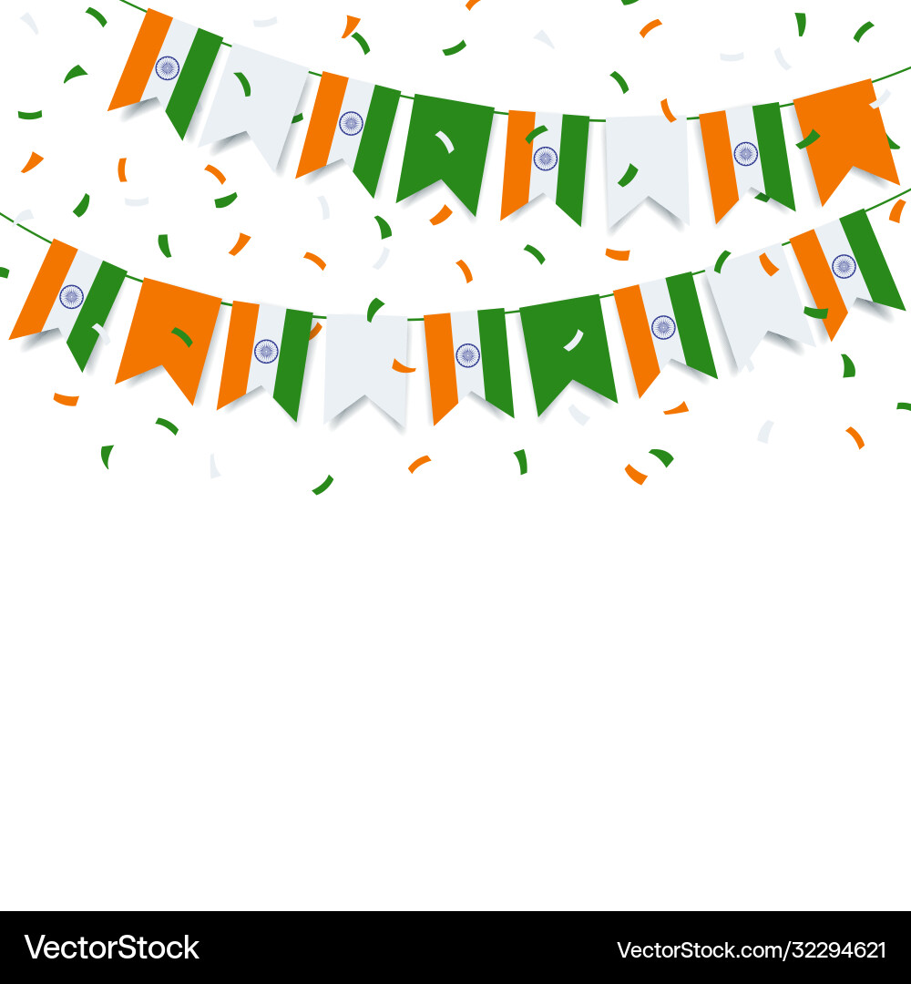 India independence day Royalty Free Vector Image