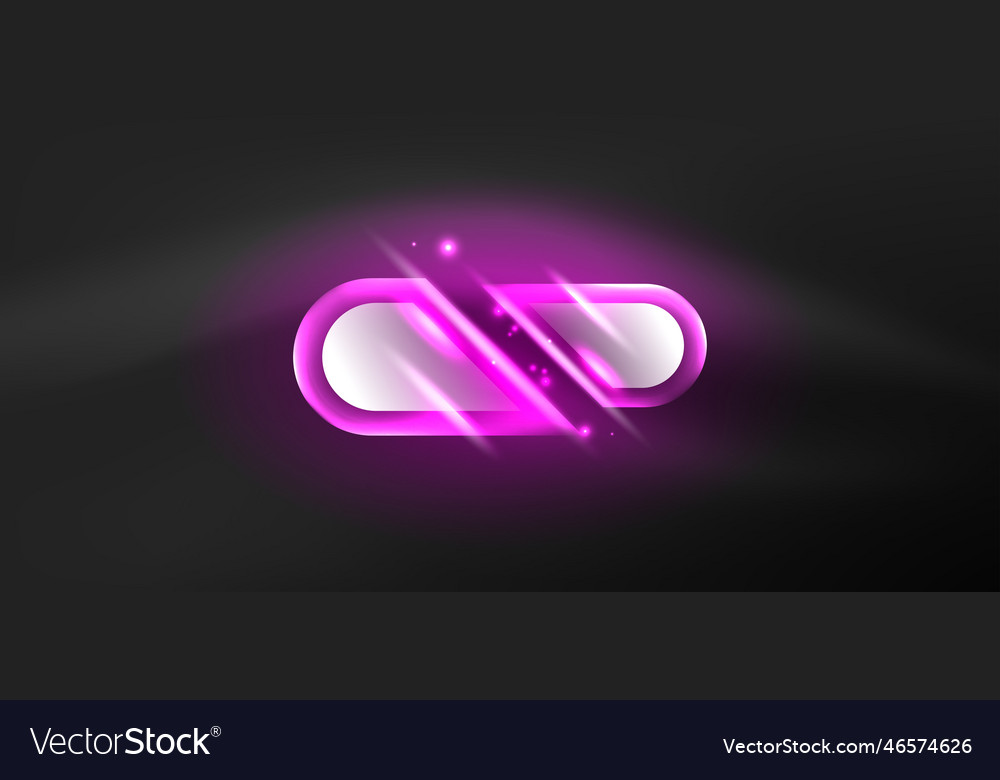 Abstract background glowing neon light geometric