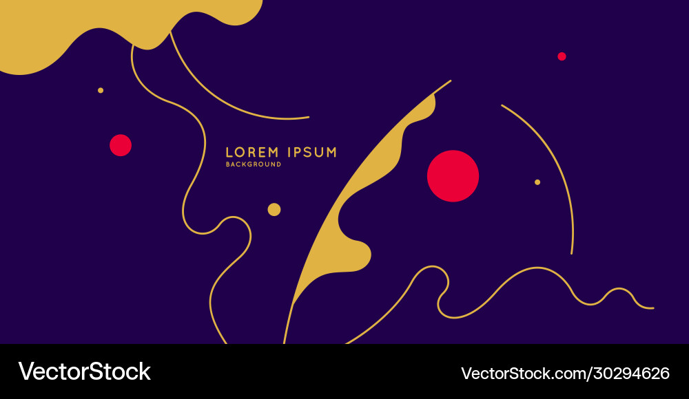 Modern background with abstract elements Vector Image