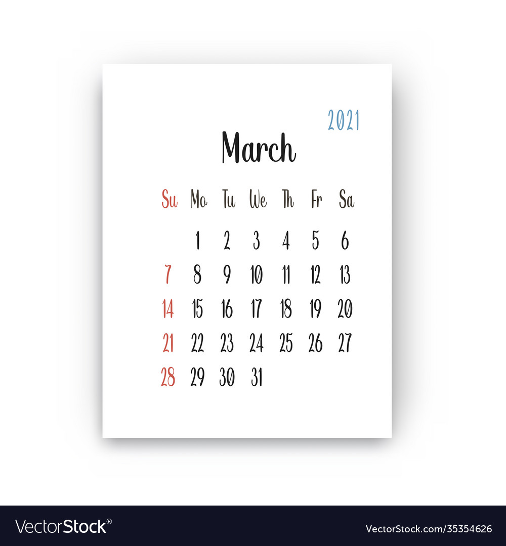 Pregnancy calendar isolated Royalty Free Vector Image