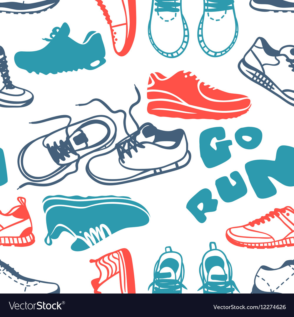 Running seamless pattern