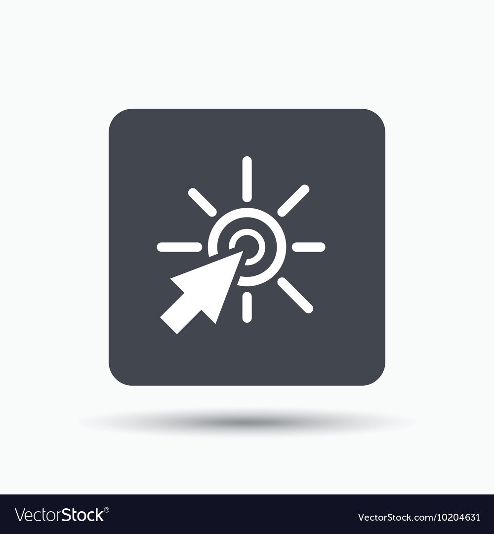 Click icon computer mouse cursor sign