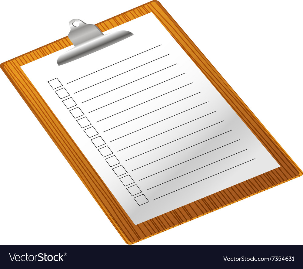 clipboard and notepad