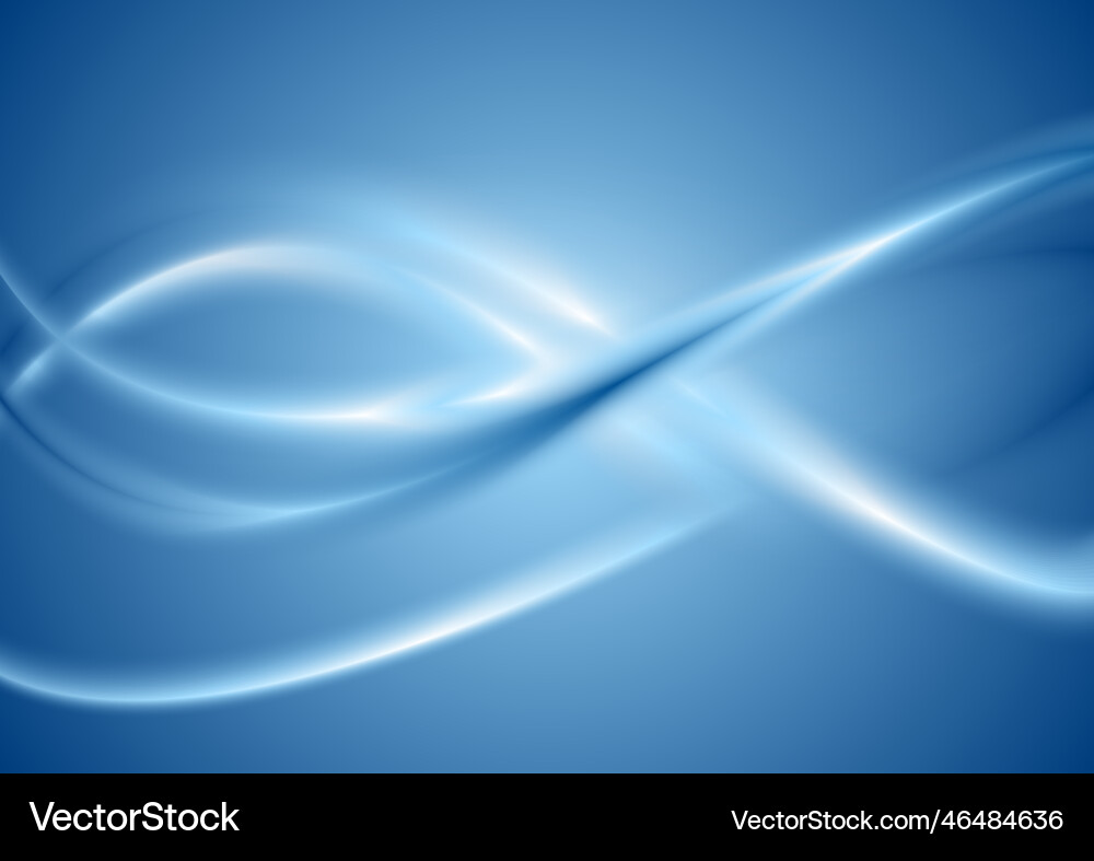 Bright shiny waves background Royalty Free Vector Image