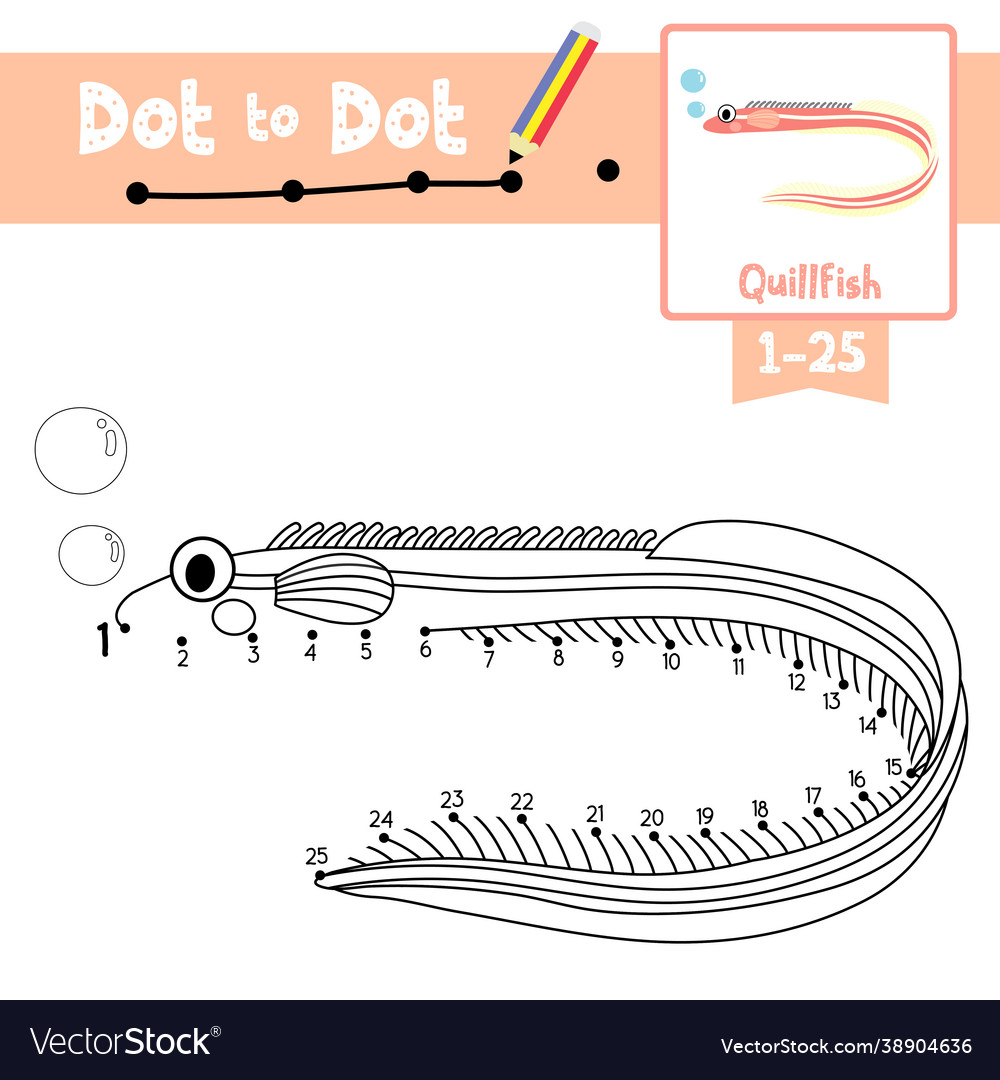 Dot to educational game and coloring book