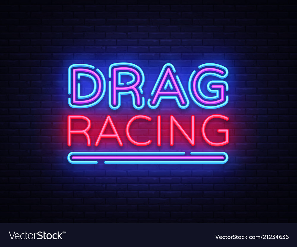 racing neon signs