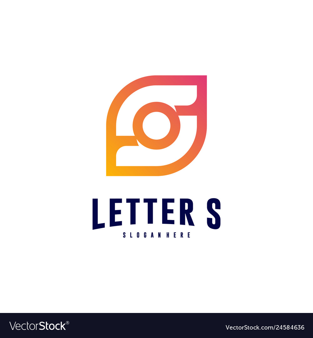 Letter s logo icon design concepts initial