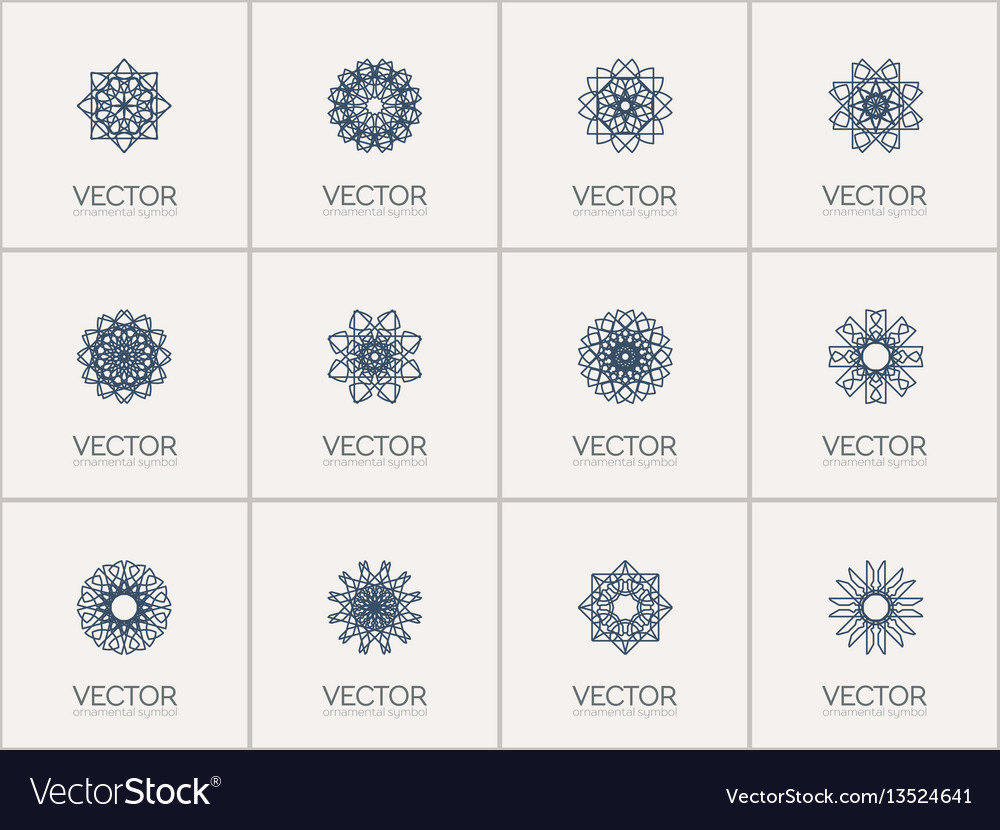 Geometric symbols