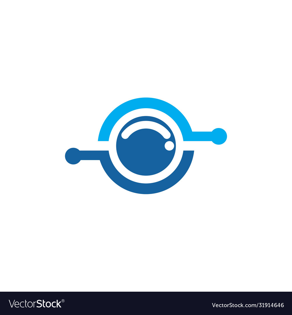 Eye care logo design vector image Eye care logo design