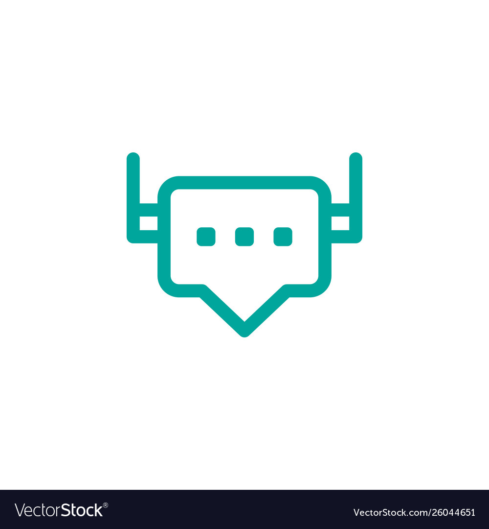 Chat logo template