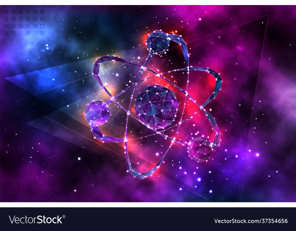 3d object on space background