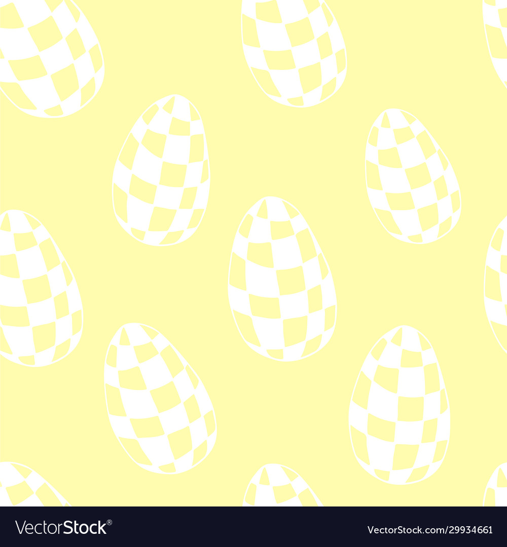 Easter seamless cute background