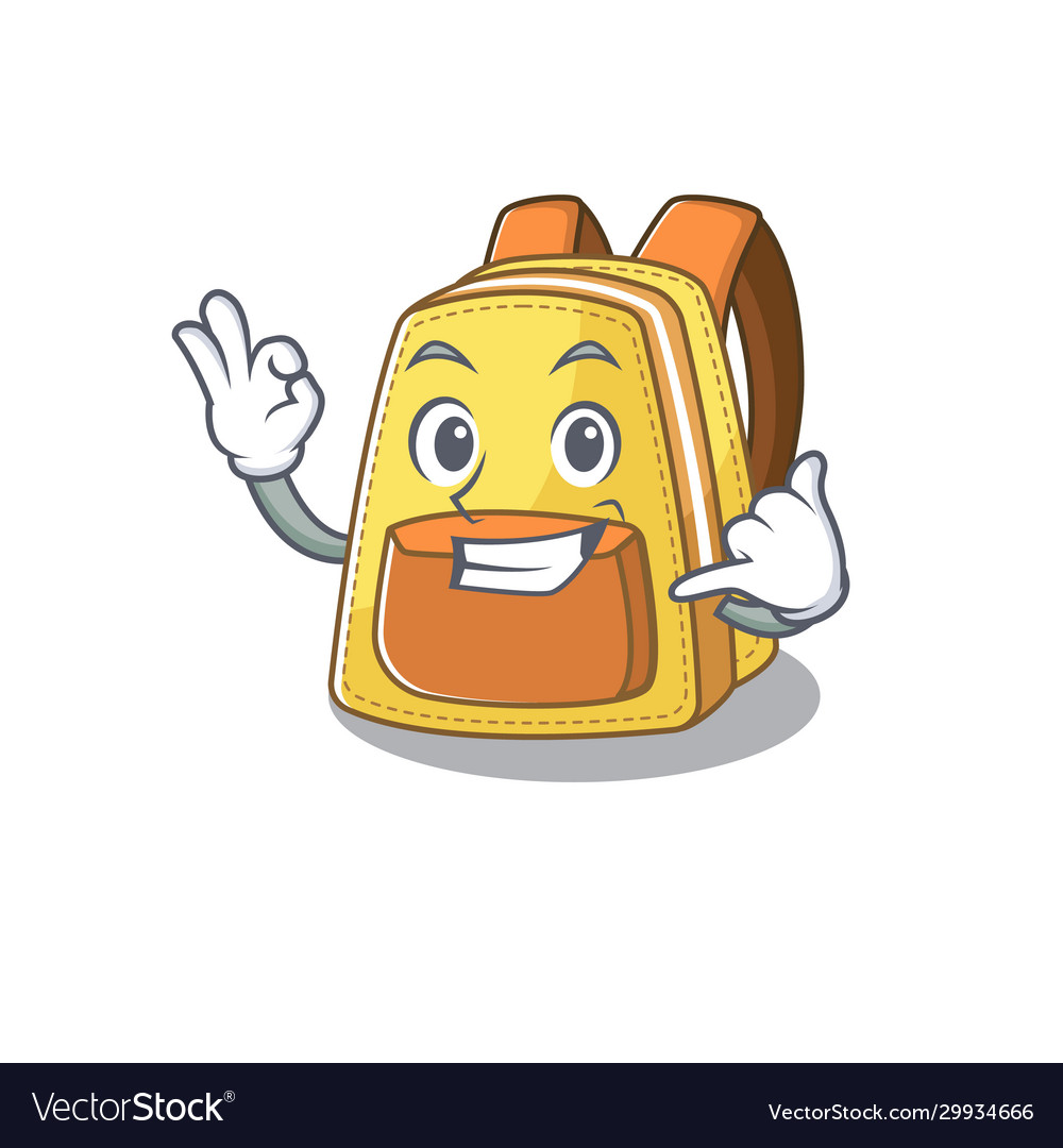 Call me funny kids school backpack mascot picture