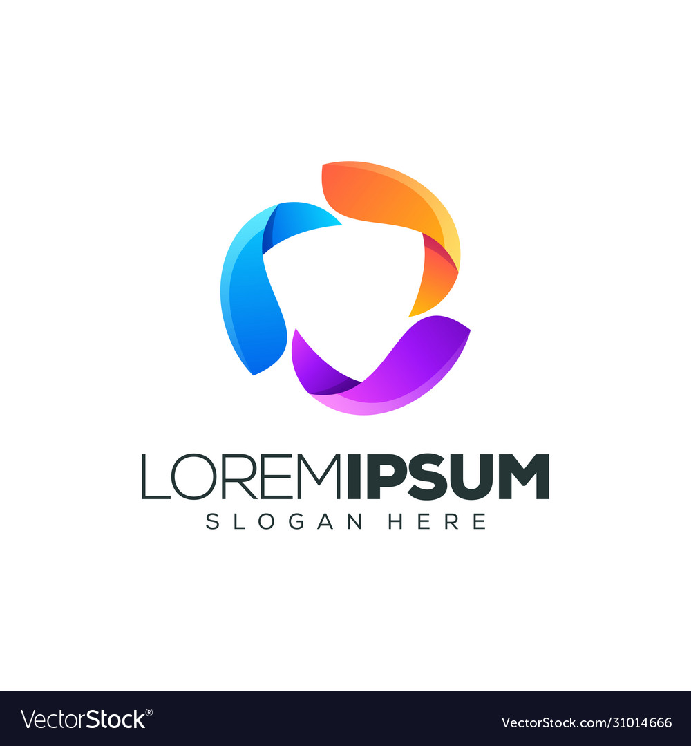 Colorful logo design