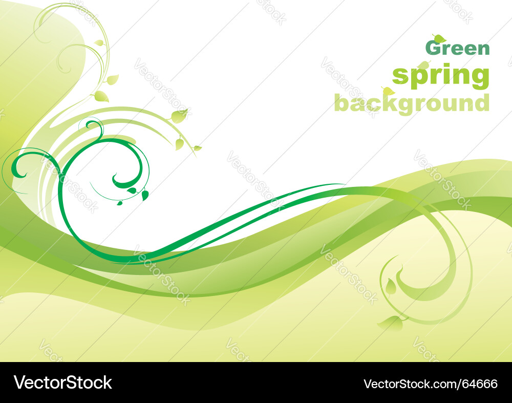 Green background Royalty Free Vector Image - VectorStock