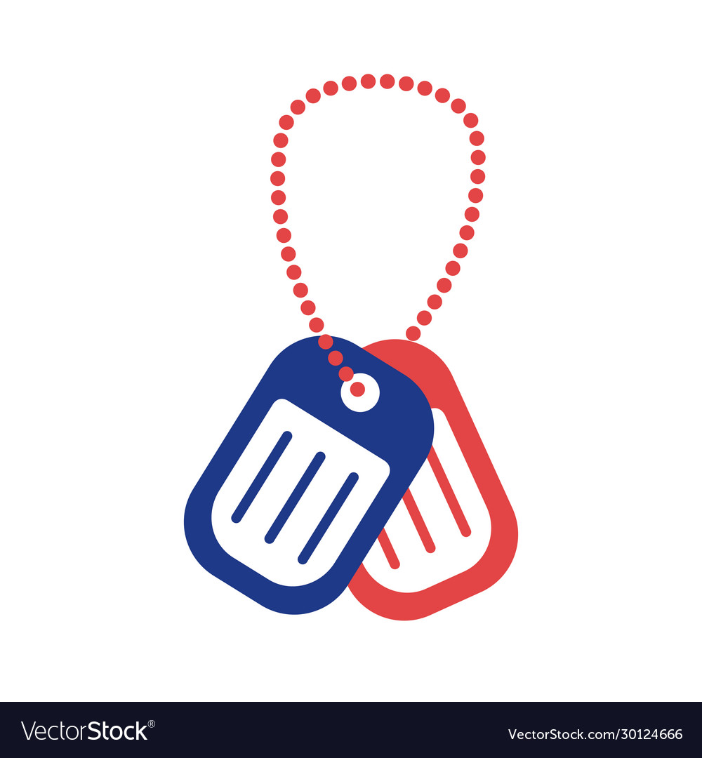 military id necklace