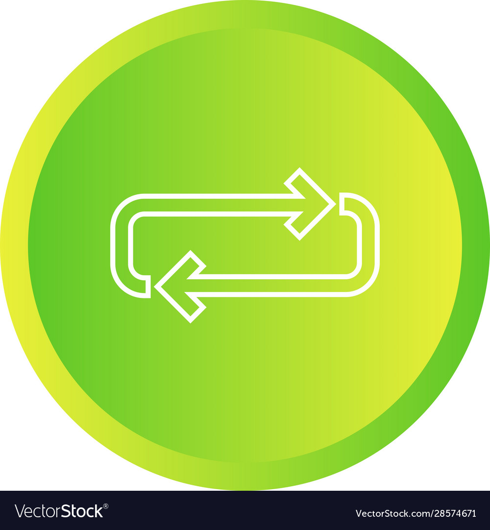 Beautiful loop line icon