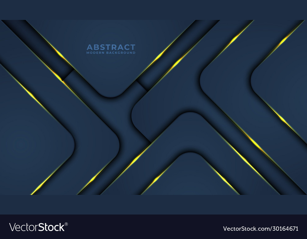 Dark abstract background with overlap layers vector image Dark abstract background with overlap layers