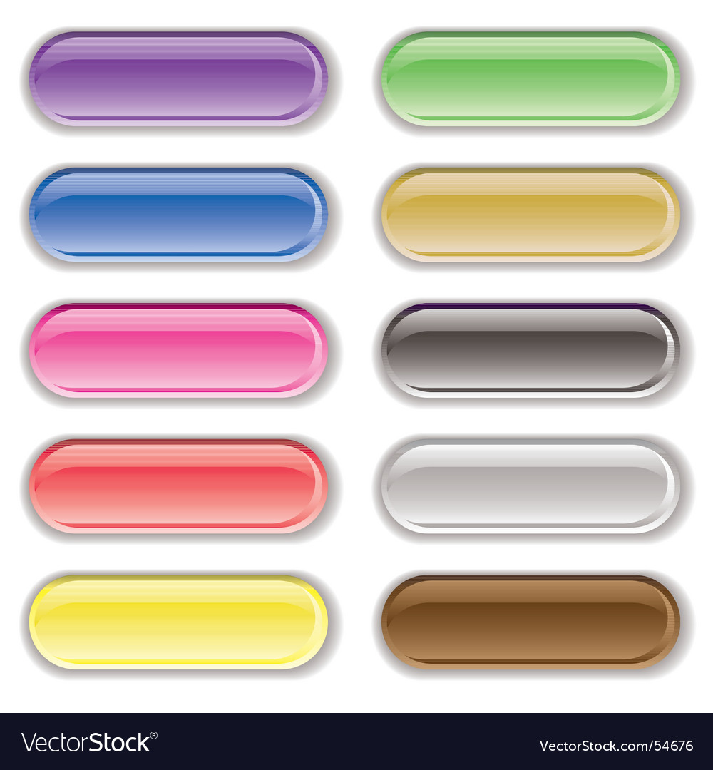 Gel lozenge glow Royalty Free Vector Image - VectorStock