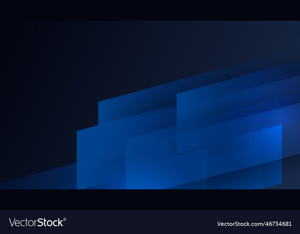 Modern shiny realistic dark blue black