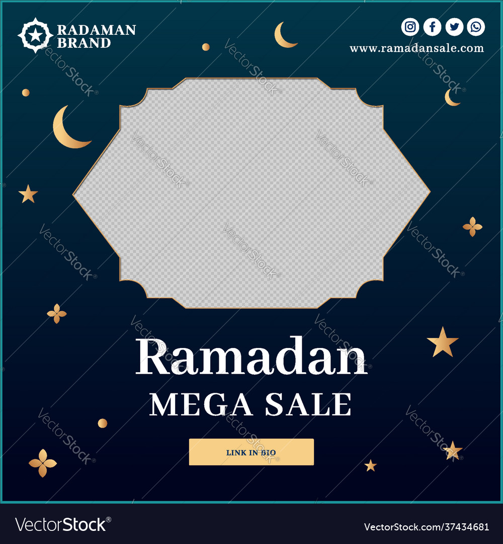 Ramadhan big sale template media social post