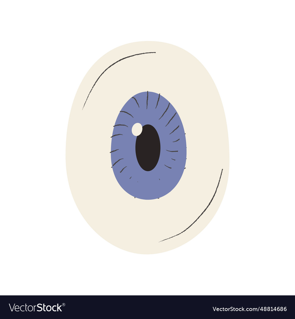 Eye Wide Open Royalty Free Vector Image - Vectorstock