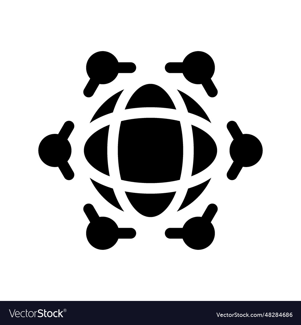 Global network icon