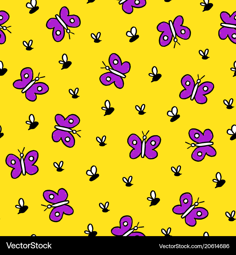 Kids pattern Royalty Free Vector Image - VectorStock