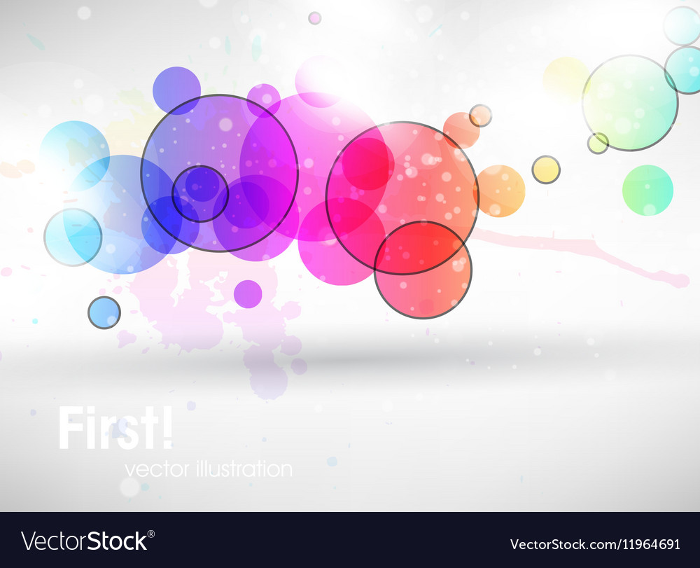 Abstract background in color