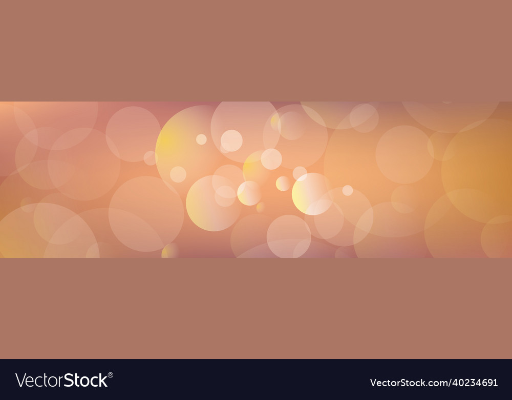 Abstract multicolored blurred bokeh on red