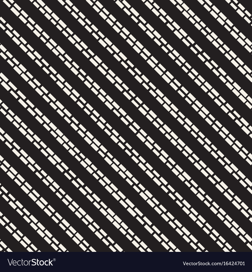 Black and white irregular dashed lines pattern