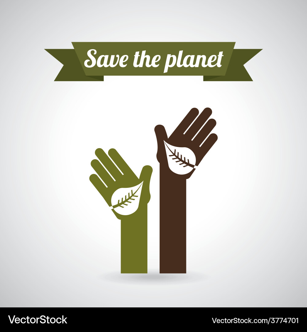 Ecology concept Royalty Free Vector Image - VectorStock