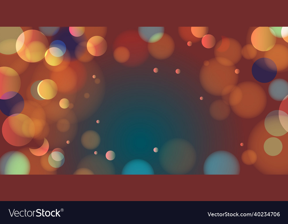 Abstract multicolored bokeh background