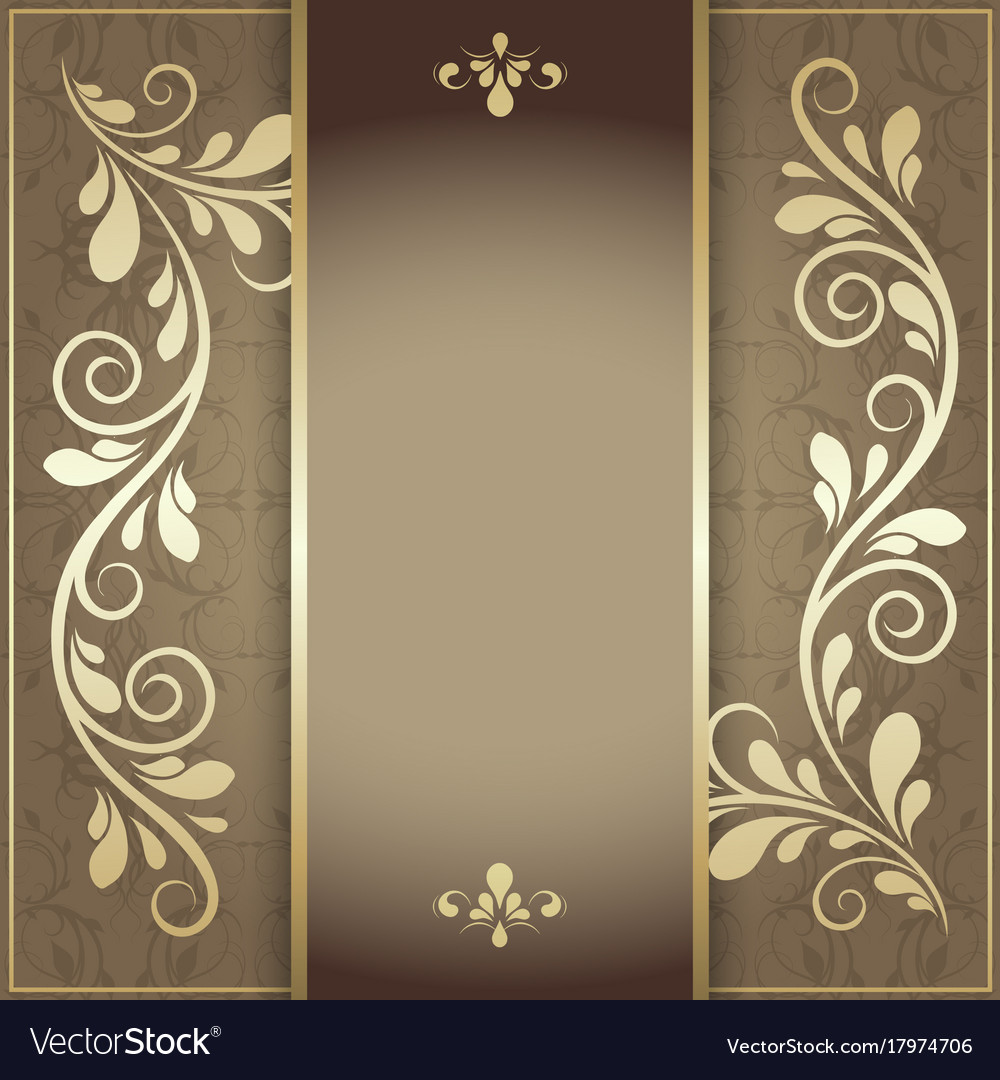 Luxury background for the menu and invitation card