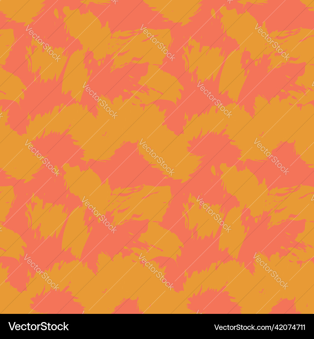 Abstract brush strokes seamless pattern design Vector Image