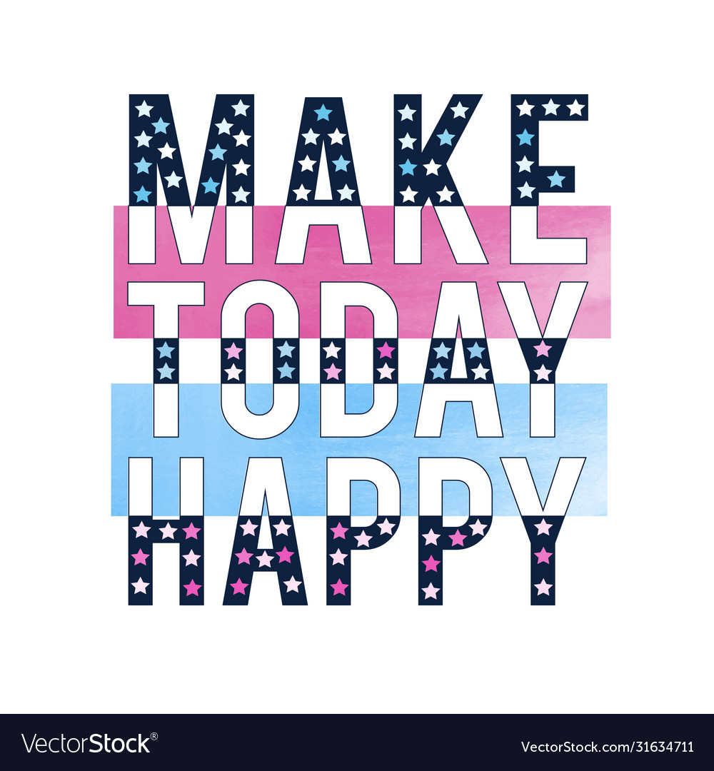 Magical icons print design with slogan vector image Magical icons print design with slogan